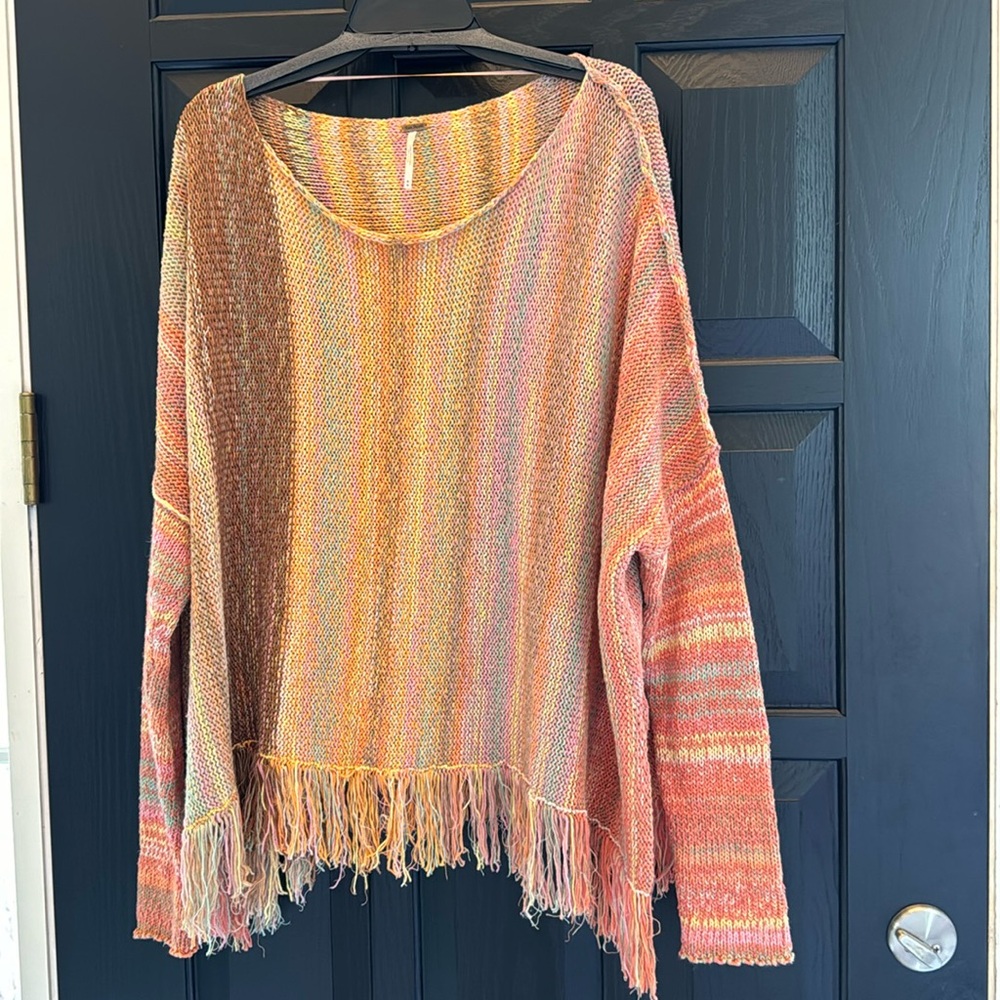 Free people sweate, fringe boxy, medium - Picture 6 of 6